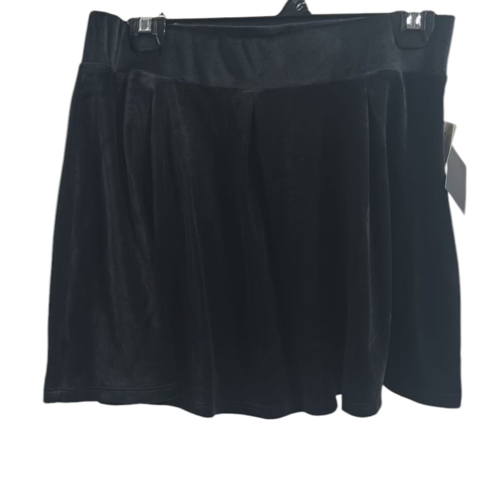 Women's Paperoc Black Mini A-Line Skirt